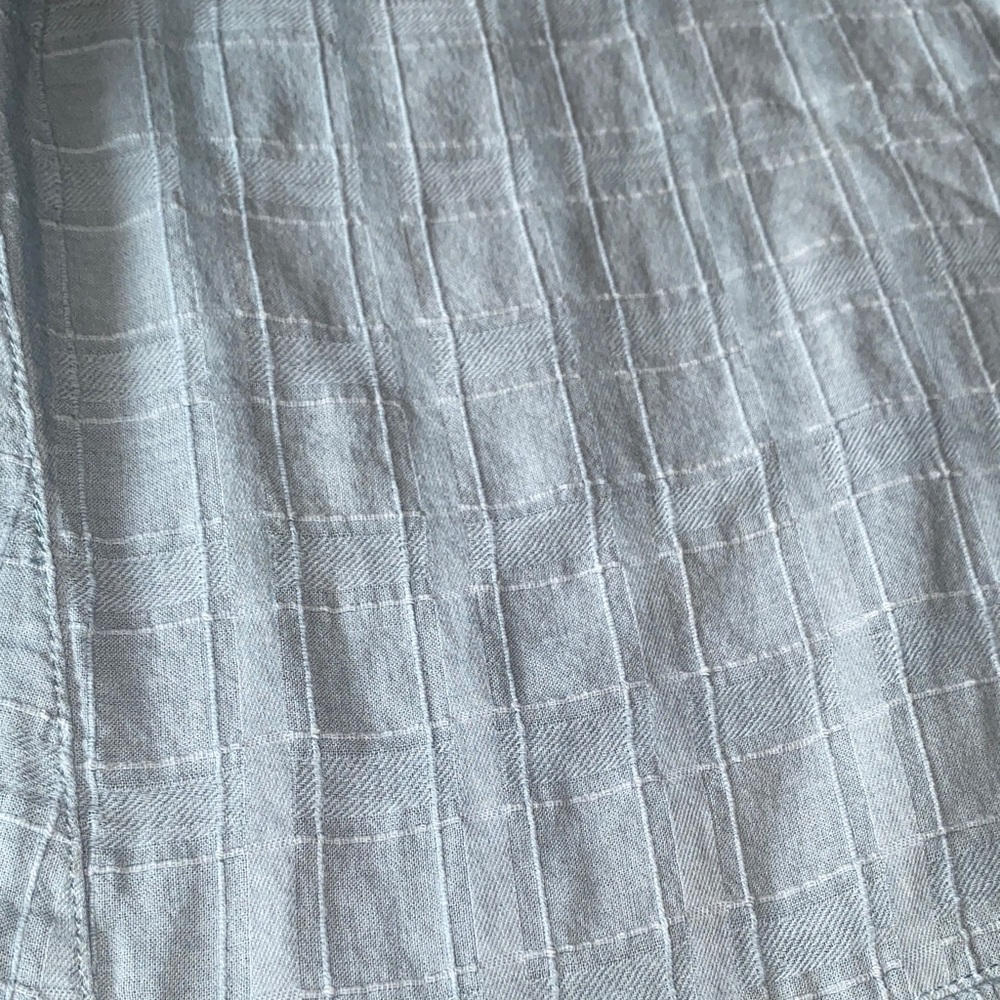 J. Jill Light Blue Button-Down Shirt H - Picture 3 of 4
